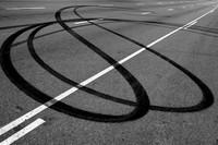 Burned Rubber Donut at the Event Horizon